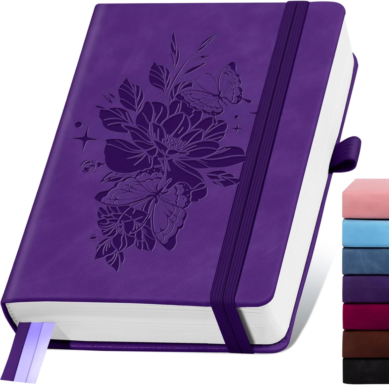 Leatherwork Books - Blank Journal Notebook 365 Pages, A5