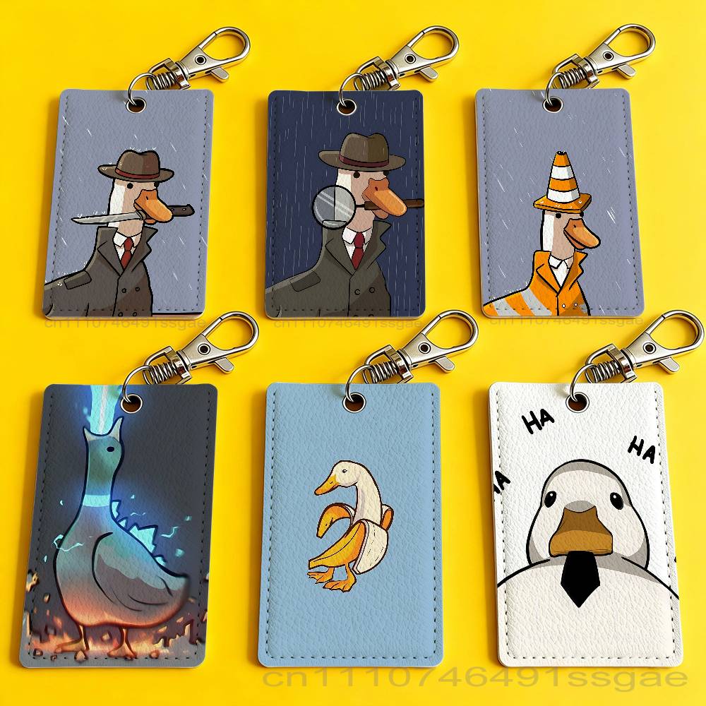 Cartoon Cute Goose Duck Badge  - For Leather Work recension och pris