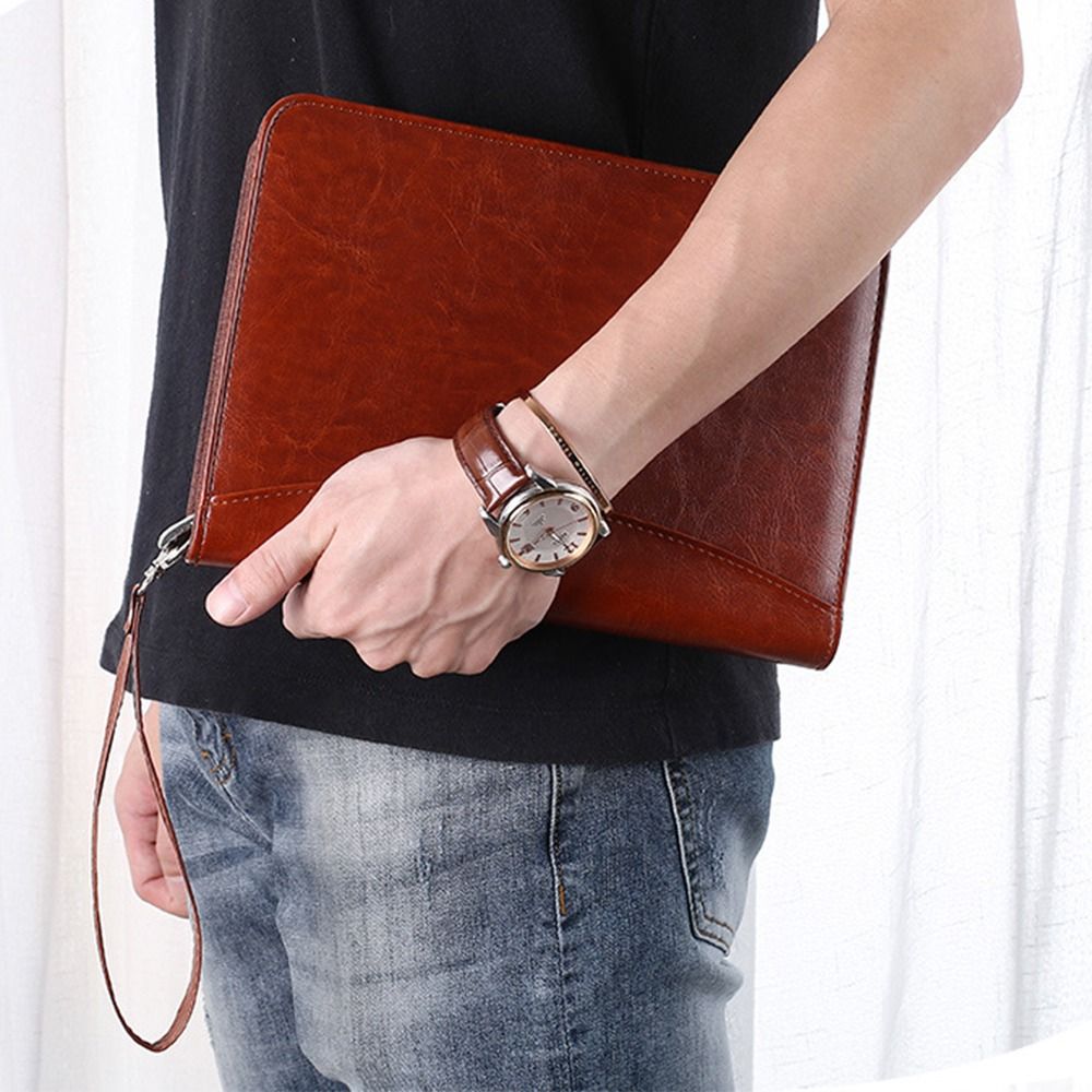 Portable File Folder PU Leathe - Leatherwork Books recension och pris