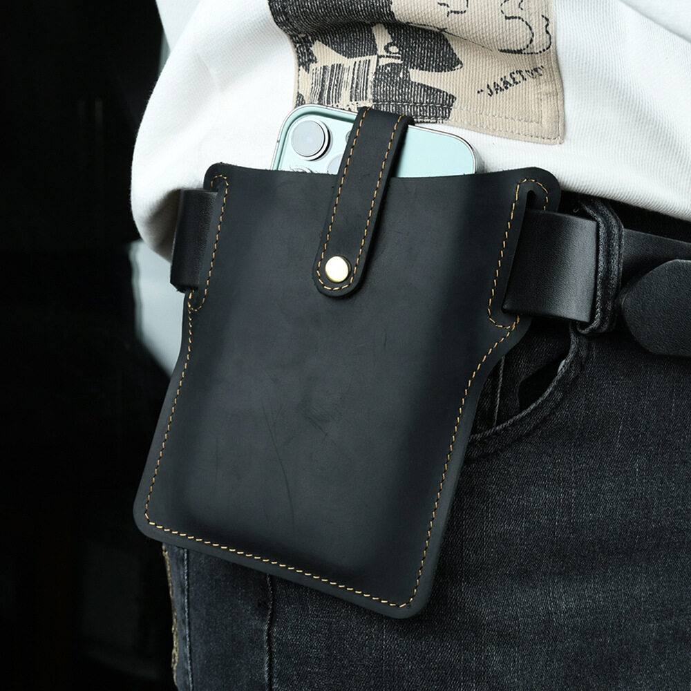 Bumbag Crazy Horse Leather Ret - Leatherwork Fasteners recension och pris