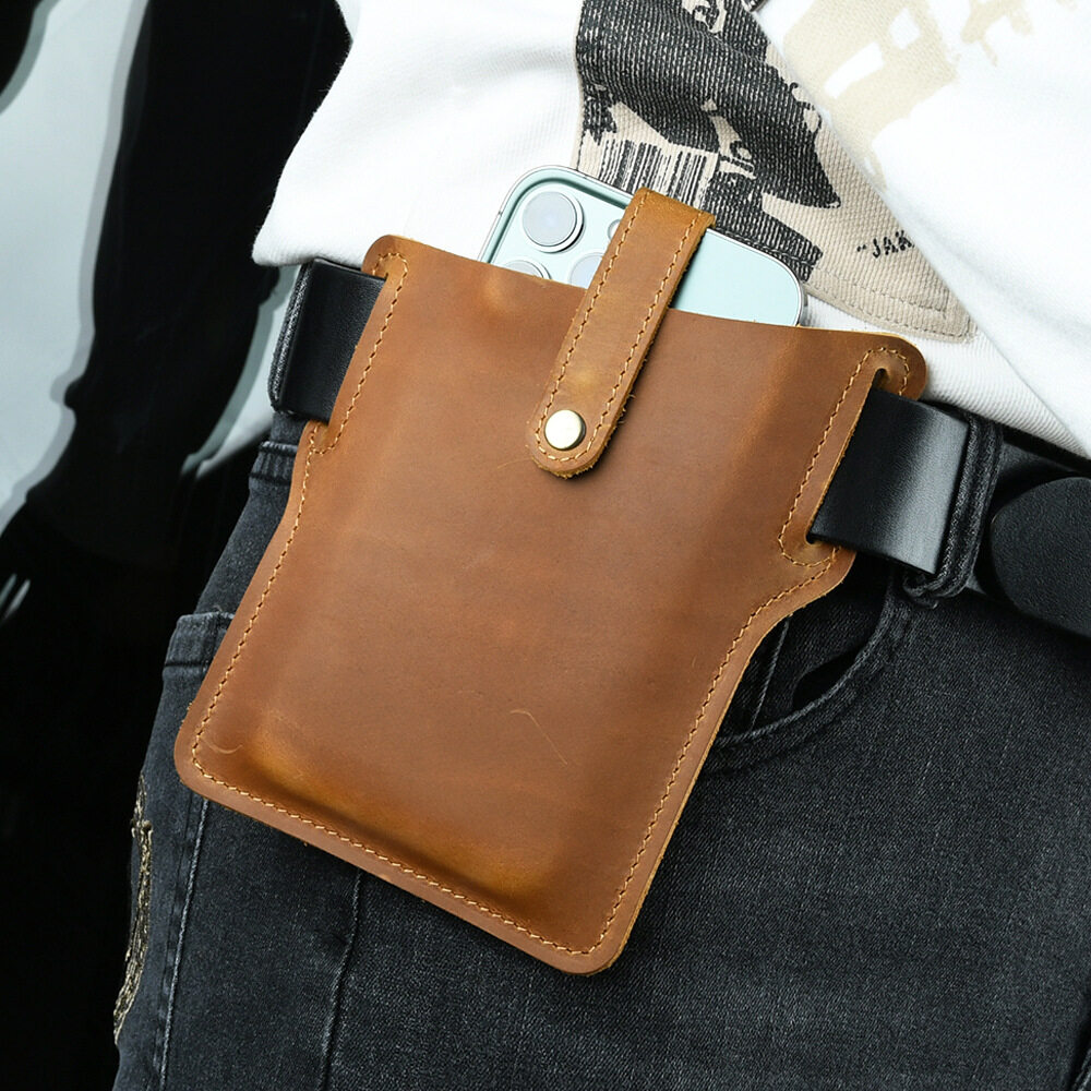 Bumbag Crazy Horse Leather Ret - Leatherwork Fasteners recension och pris