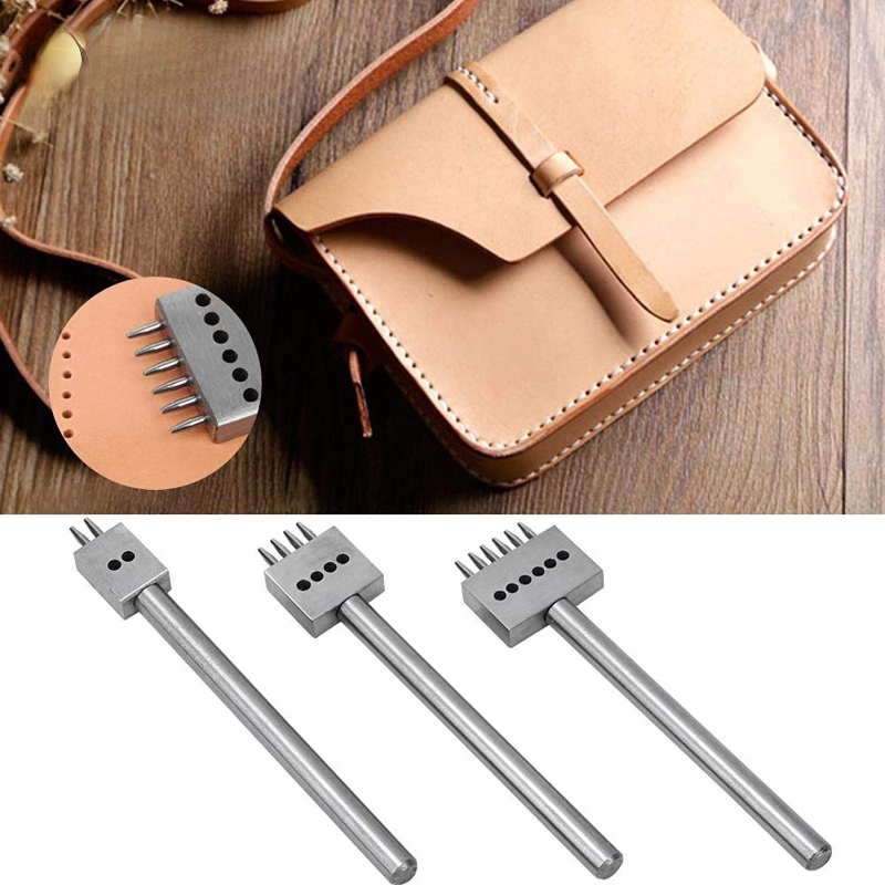3Pcs Manual Leather Hole Punch - Leatherwork Manual recension och pris