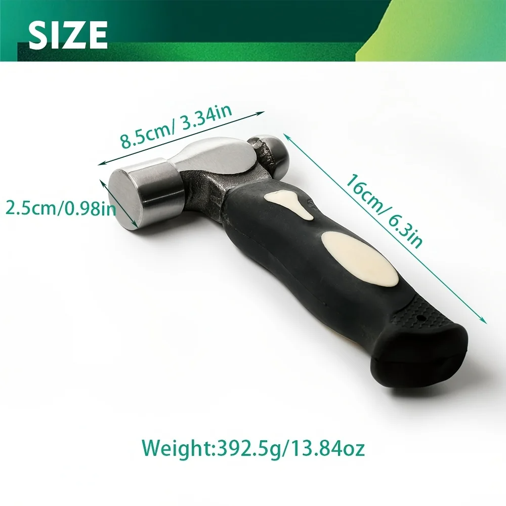 Black Steel Metal Stamping Ham - Leatherwork Jewelry recension och pris