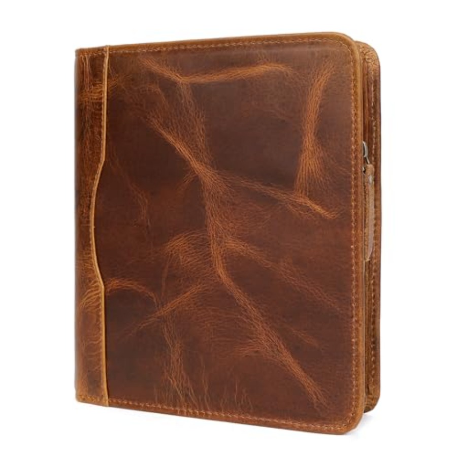 Leather A5 Portfolio Padfolio  - Leather Work Folio recension och pris