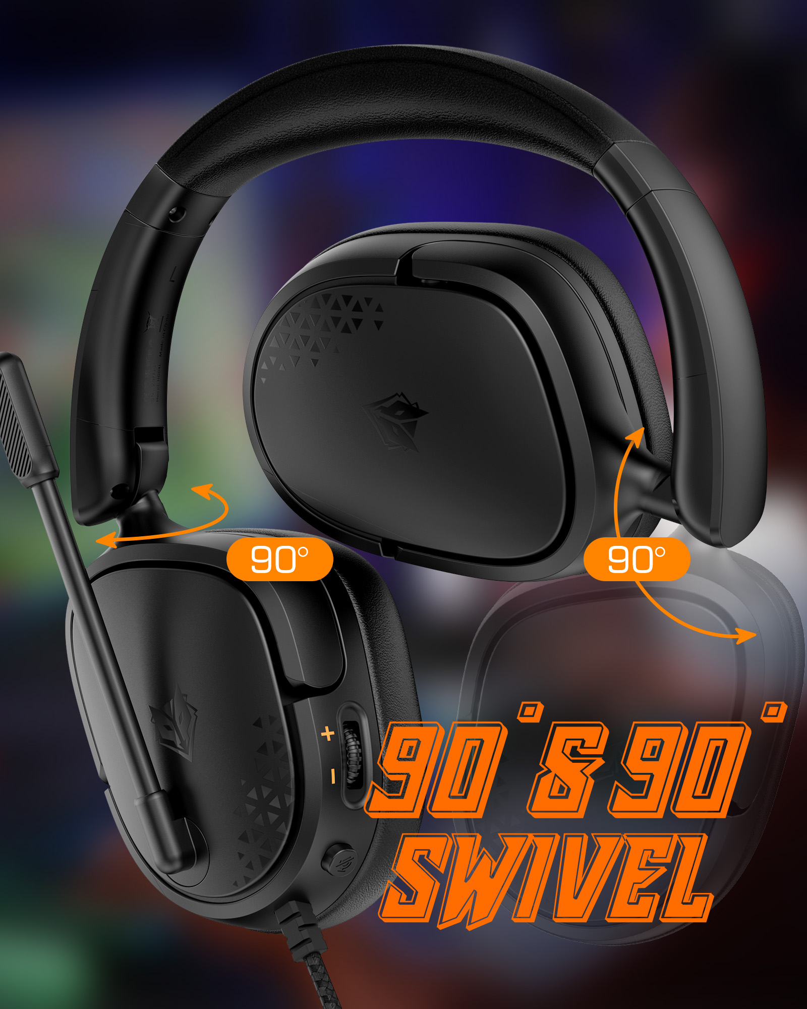 NUBWO HG04L Gaming Headset wit - Leatherwork Manual recension och pris