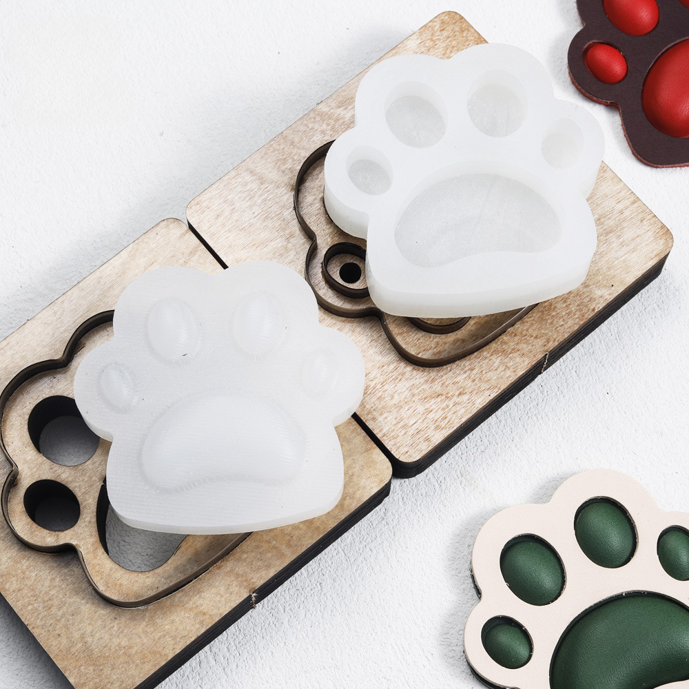Dog Paw Shaped Leather Cutting - Leatherwork Templates recension och pris