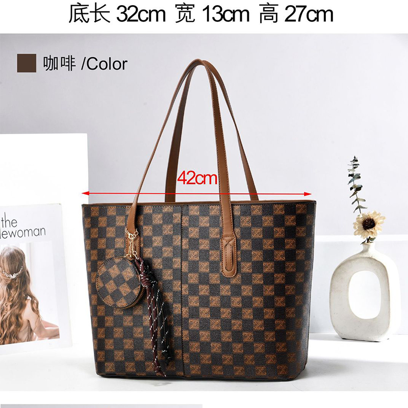 Tote Bags PU Leather Purses an - Leather Work Handbag recension och pris
