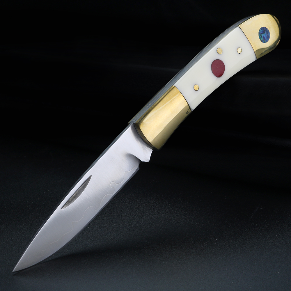 White cow bone brass handle ou - Bone Folder Tool recension och pris
