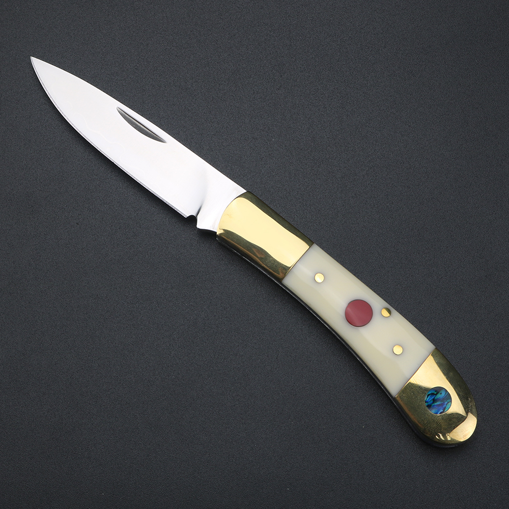White cow bone brass handle ou - Bone Folder Tool recension och pris