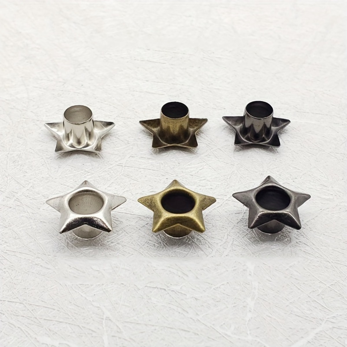 20PCS Star-shaped Eyelets 5mm  - Leatherwork Eyelets recension och pris