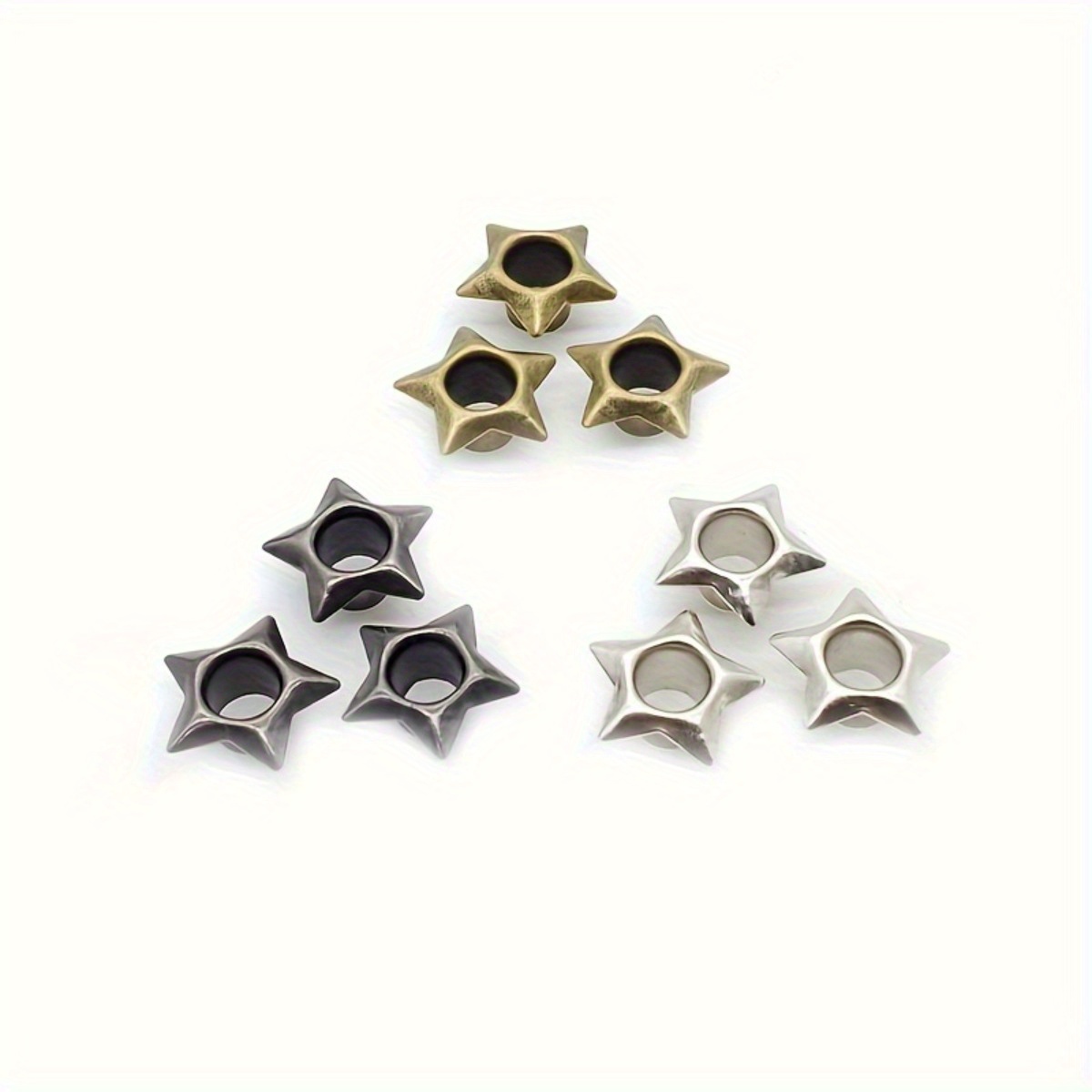 20PCS Star-shaped Eyelets 5mm  - Leatherwork Eyelets recension och pris