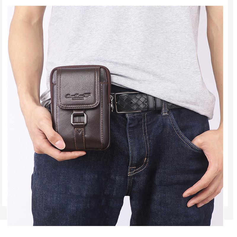 Men Cell/Mobile Phone Case Wai - Leatherwork Fasteners recension och pris
