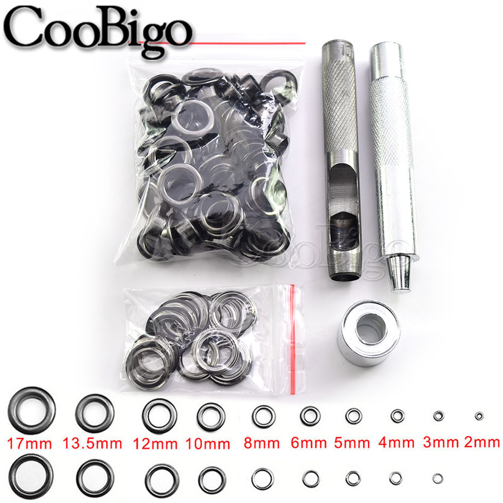Metal Grommet Tool Kit Grommet - Leatherwork Eyelets recension och pris