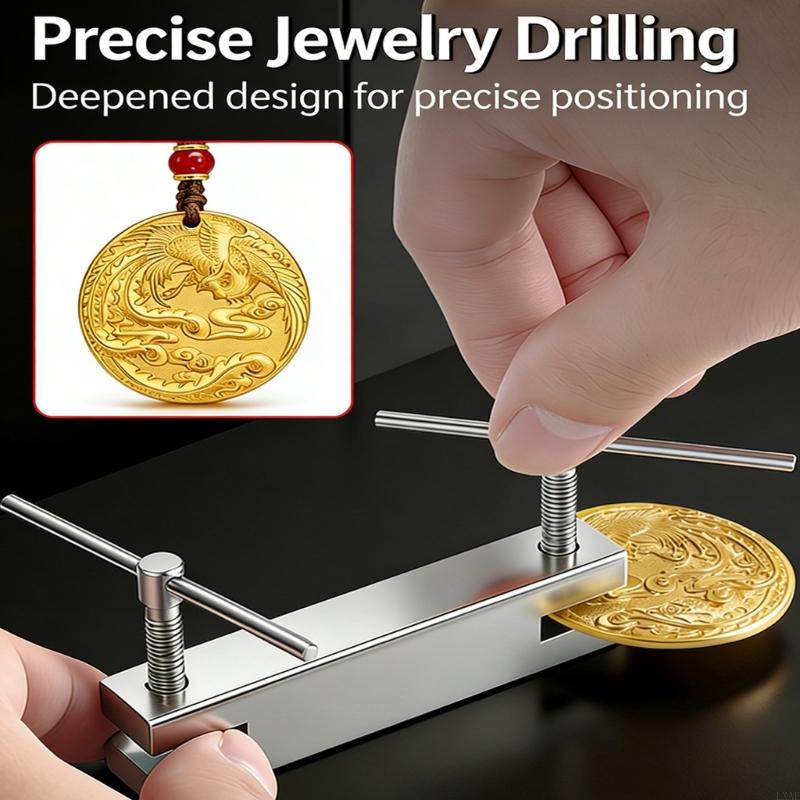 2 In 1 Metal Hole Tool For Cra - Leatherwork Jewelry recension och pris