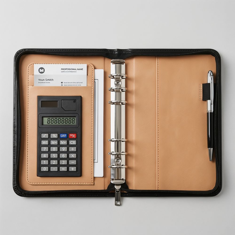 Multifunctional 6-Ring File Fo - Leatherwork Books recension och pris