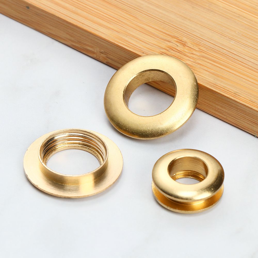 1SET Durable Brass Eyelets Wit - Leatherwork Eyelets recension och pris