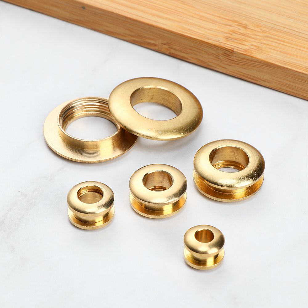 1SET Durable Brass Eyelets Wit - Leatherwork Eyelets recension och pris