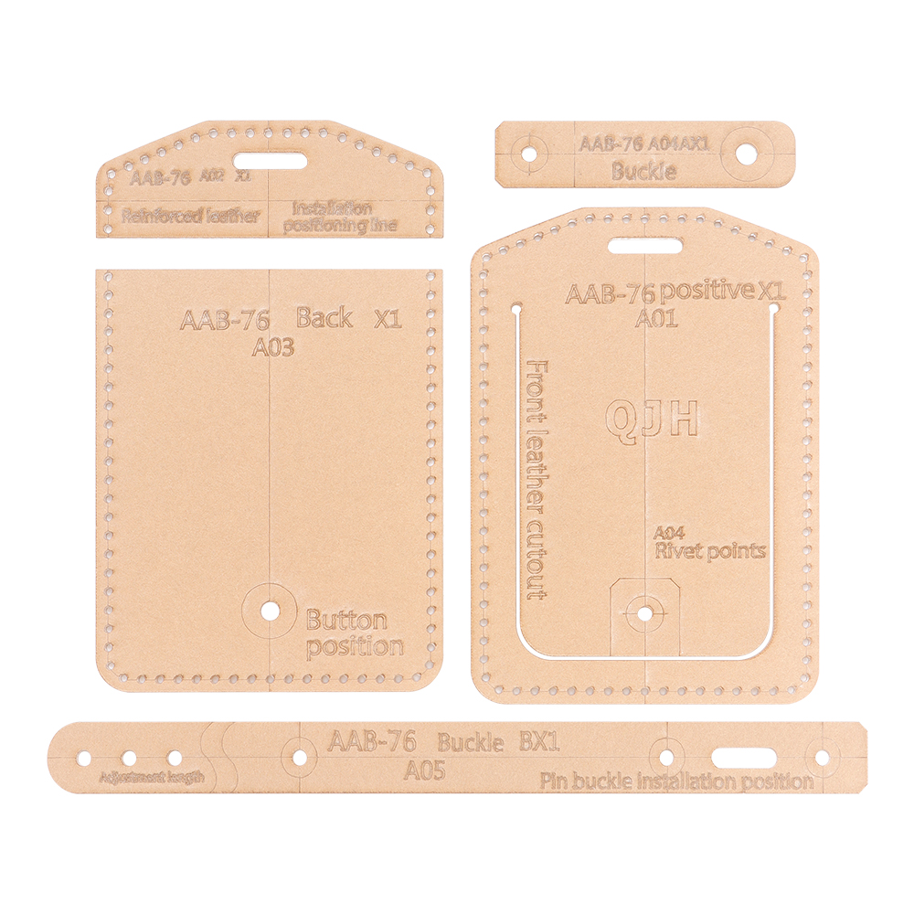 1Set Suitcase/Work ID Tags, ID - Leatherwork Templates recension och pris