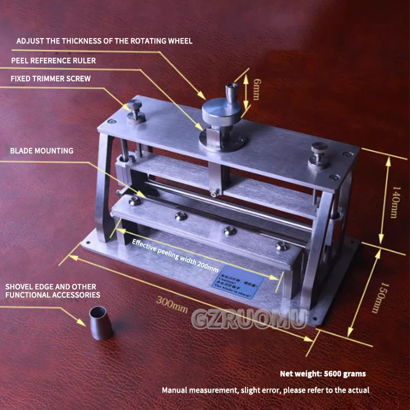 DIY Manual Leather Splitter Ma - Leatherwork Manual recension och pris