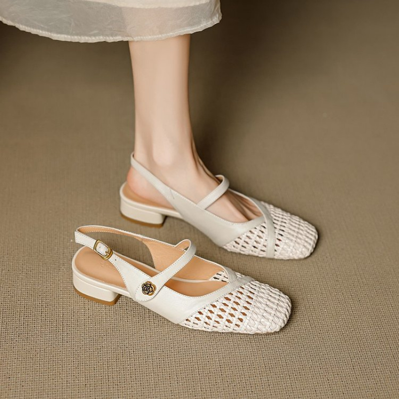 Women's Closed Toe Sandals Wov - Leatherwork Fasteners recension och pris