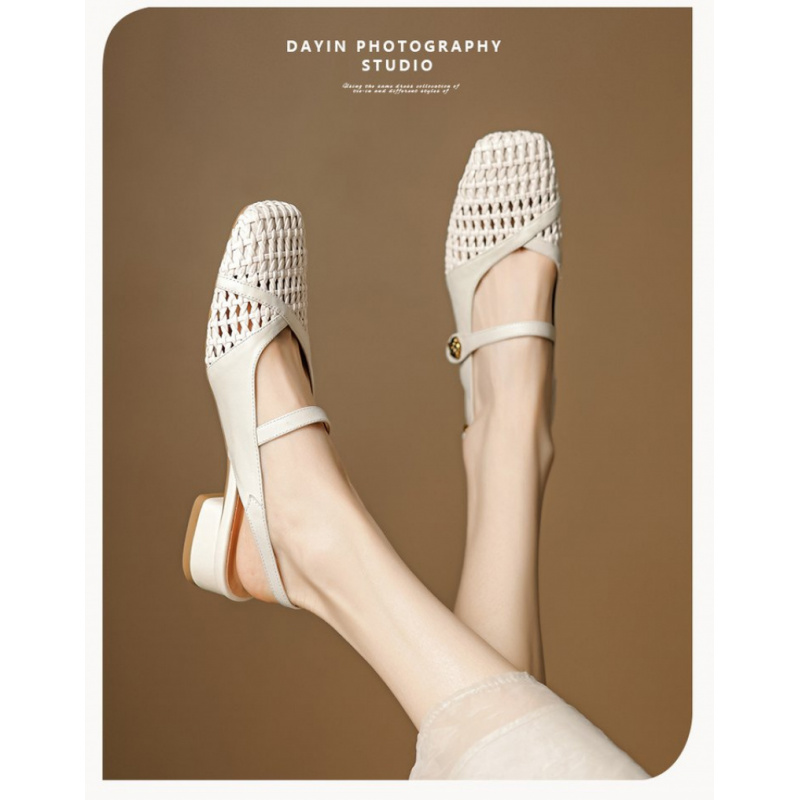 Women's Closed Toe Sandals Wov - Leatherwork Fasteners recension och pris