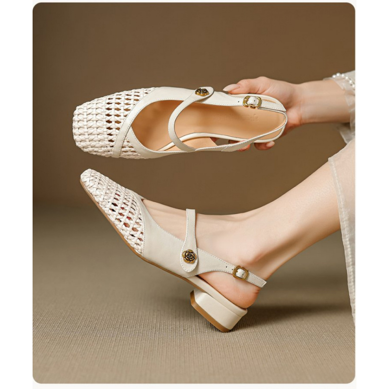 Women's Closed Toe Sandals Wov - Leatherwork Fasteners recension och pris