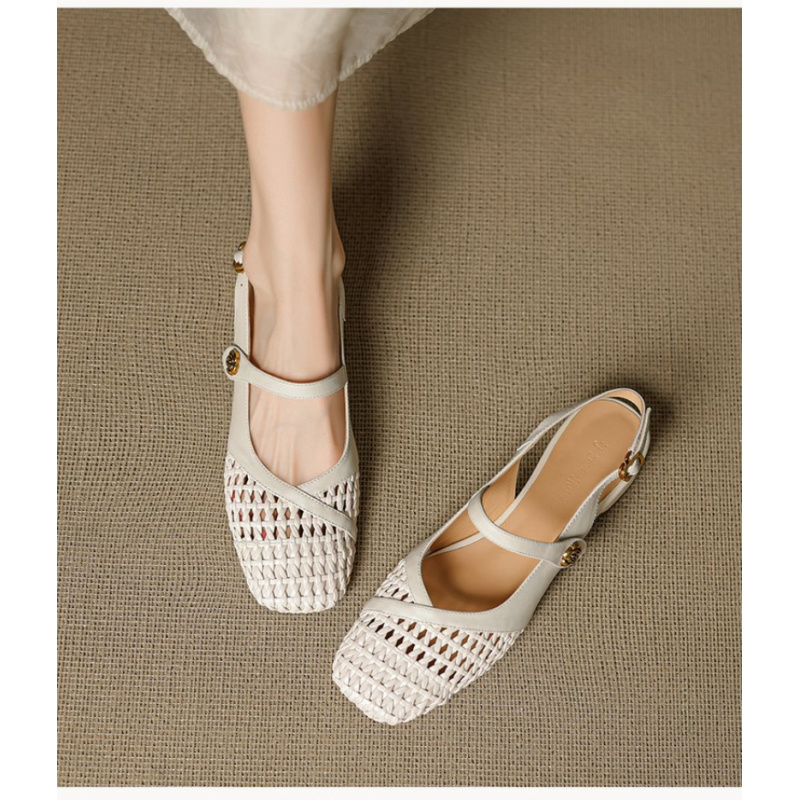 Women's Closed Toe Sandals Wov - Leatherwork Fasteners recension och pris