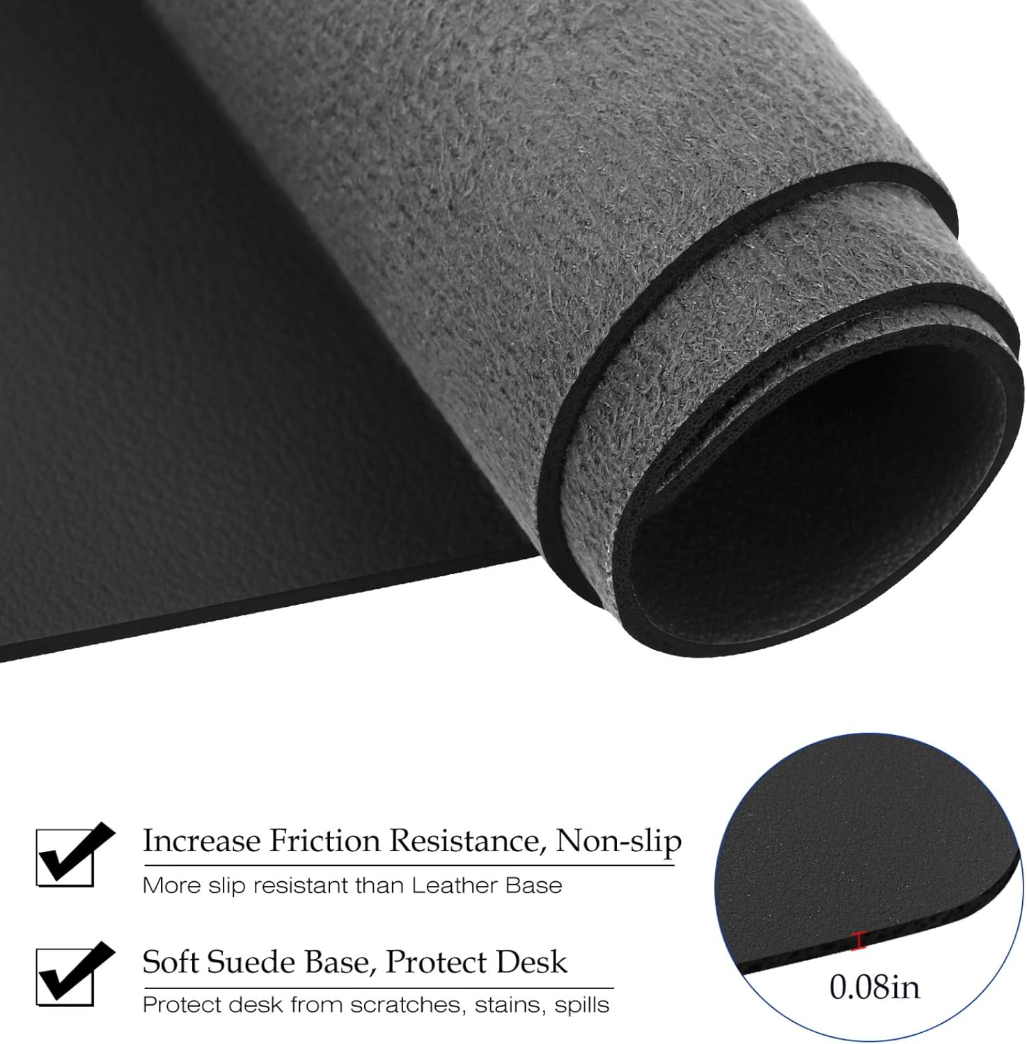 Large Size Leather Desk Pad,Of - Leatherwork Table recension och pris