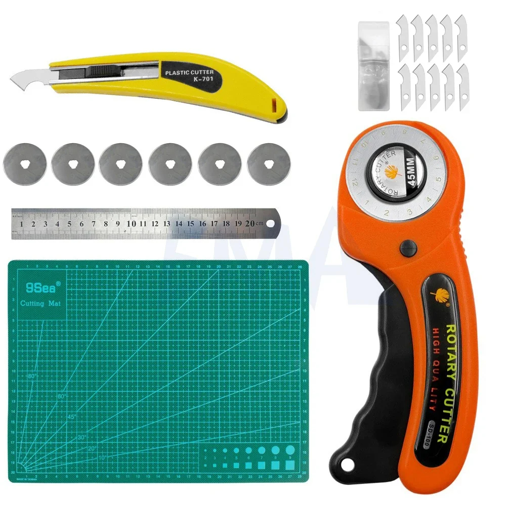 Rotary Cutter for Fabric Card  - Leatherwork Knife recension och pris