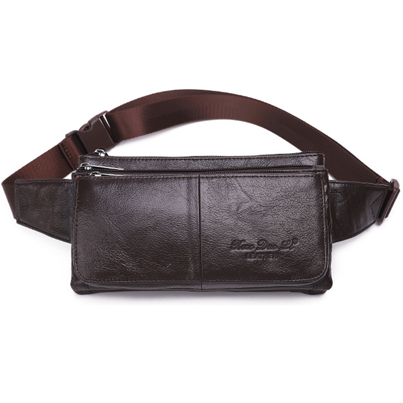 Men Waist Fanny Pack Belt Hip  - Leatherwork Fasteners recension och pris