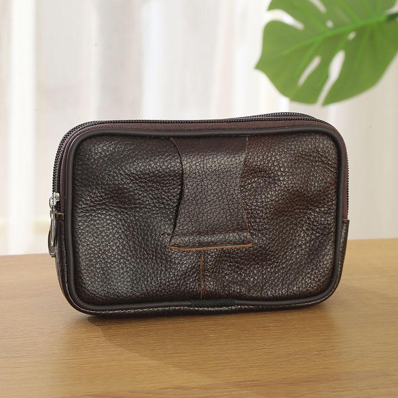 1PC Leather Hand Bags For Men  - Leather Work Handbag recension och pris
