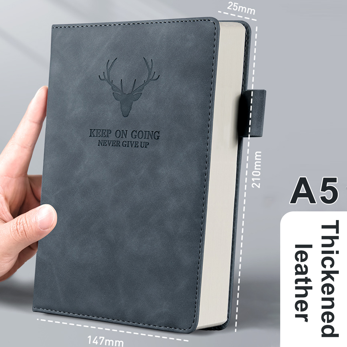 A5 Notebook Student Planning E - Leatherwork Books recension och pris