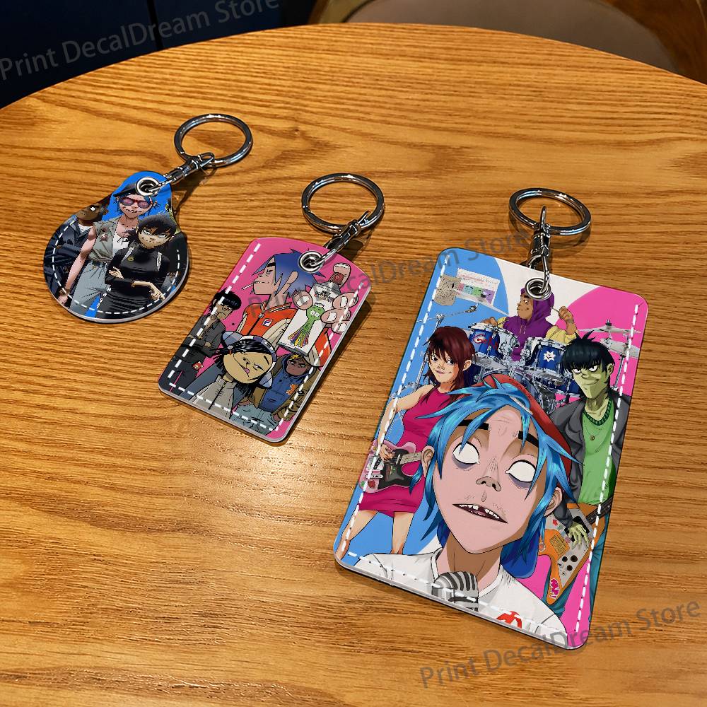 Band G-Gorillaz Holder Keychai - For Leather Work recension och pris