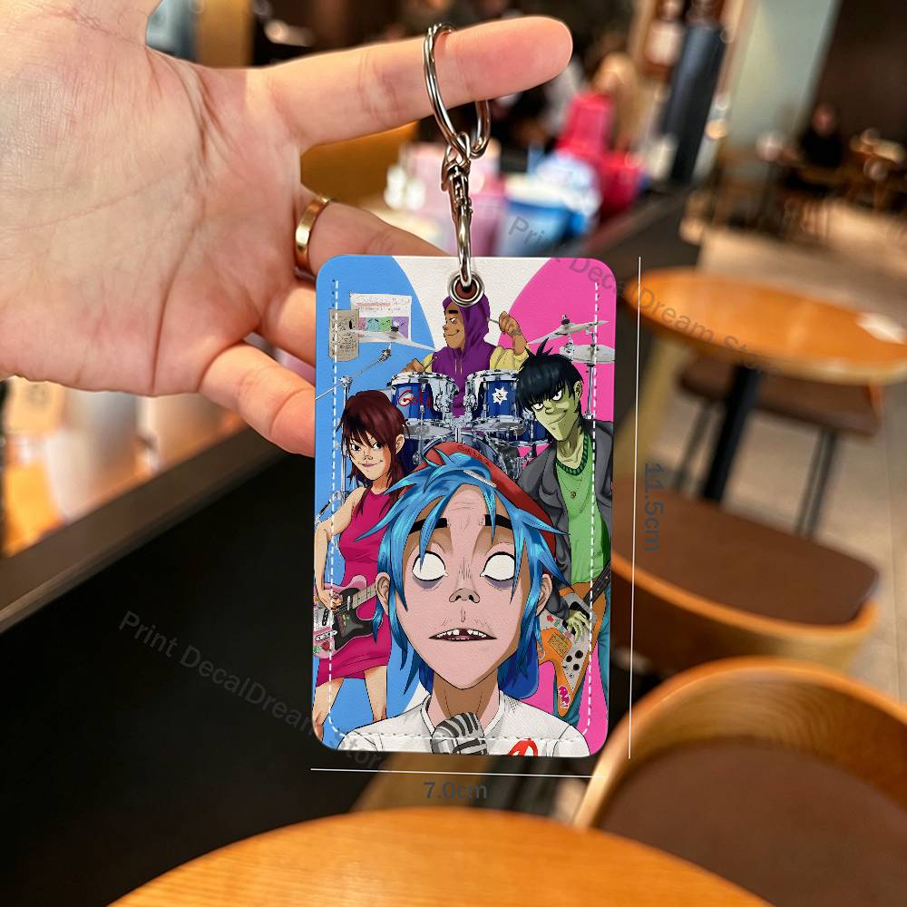 Band G-Gorillaz Holder Keychai - For Leather Work recension och pris