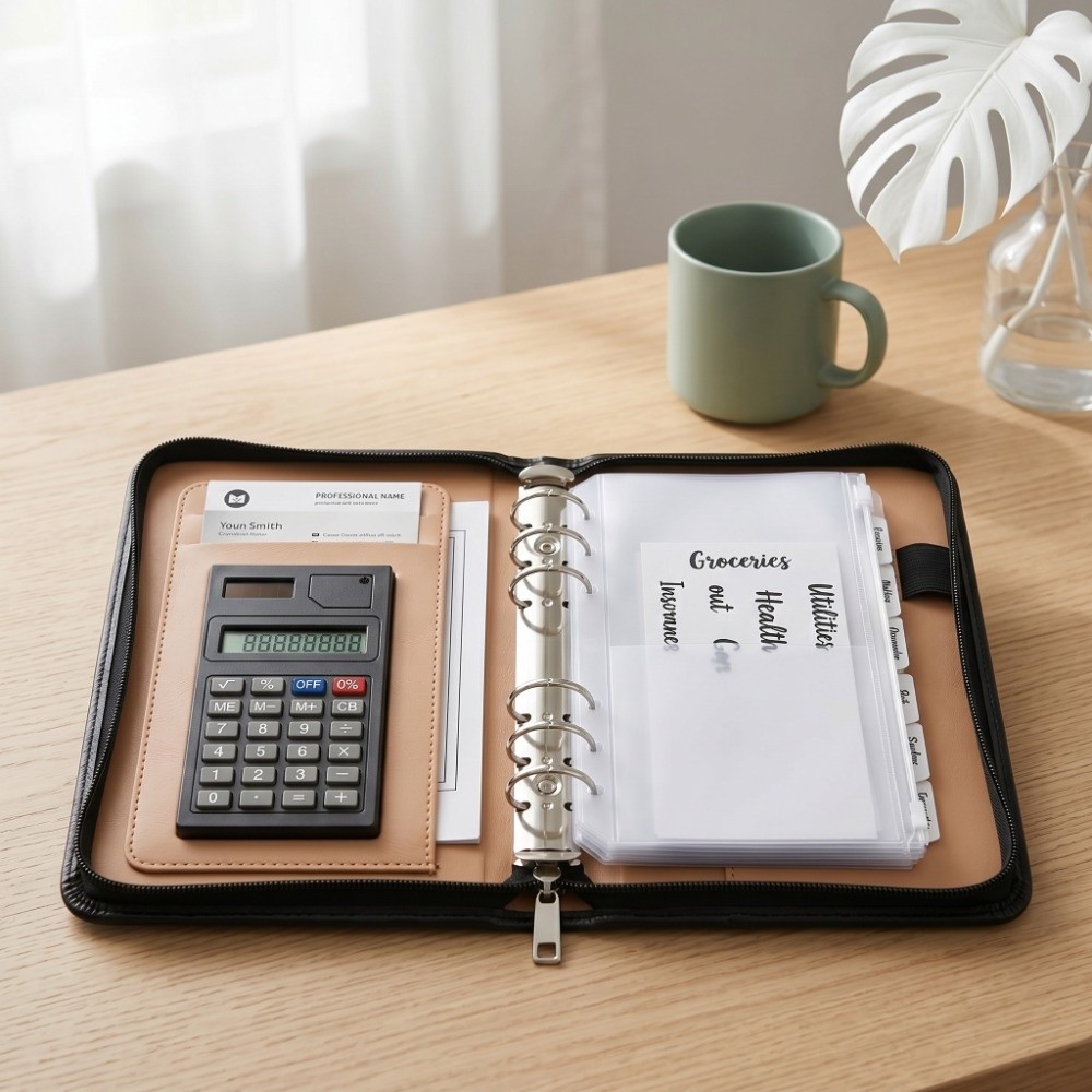 Memo Book 6-Ring File Folder P - Leatherwork Books recension och pris