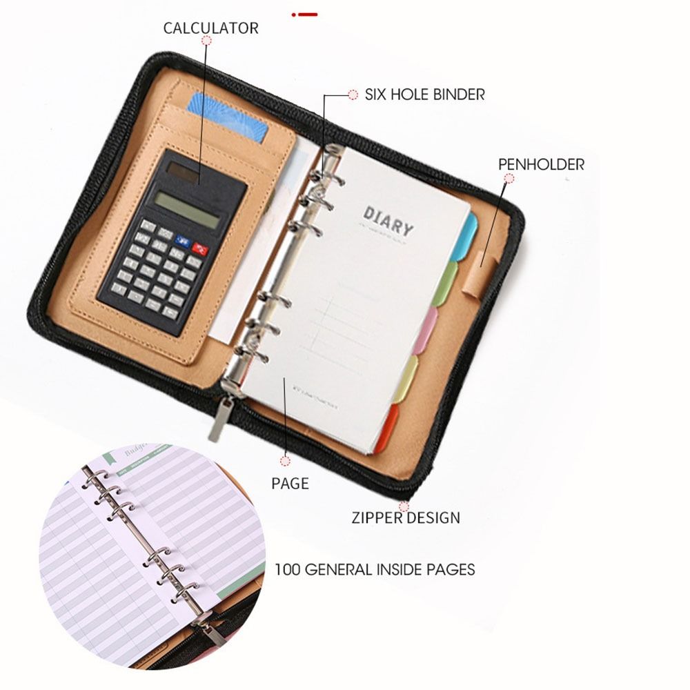 Memo Book 6-Ring File Folder P - Leatherwork Books recension och pris