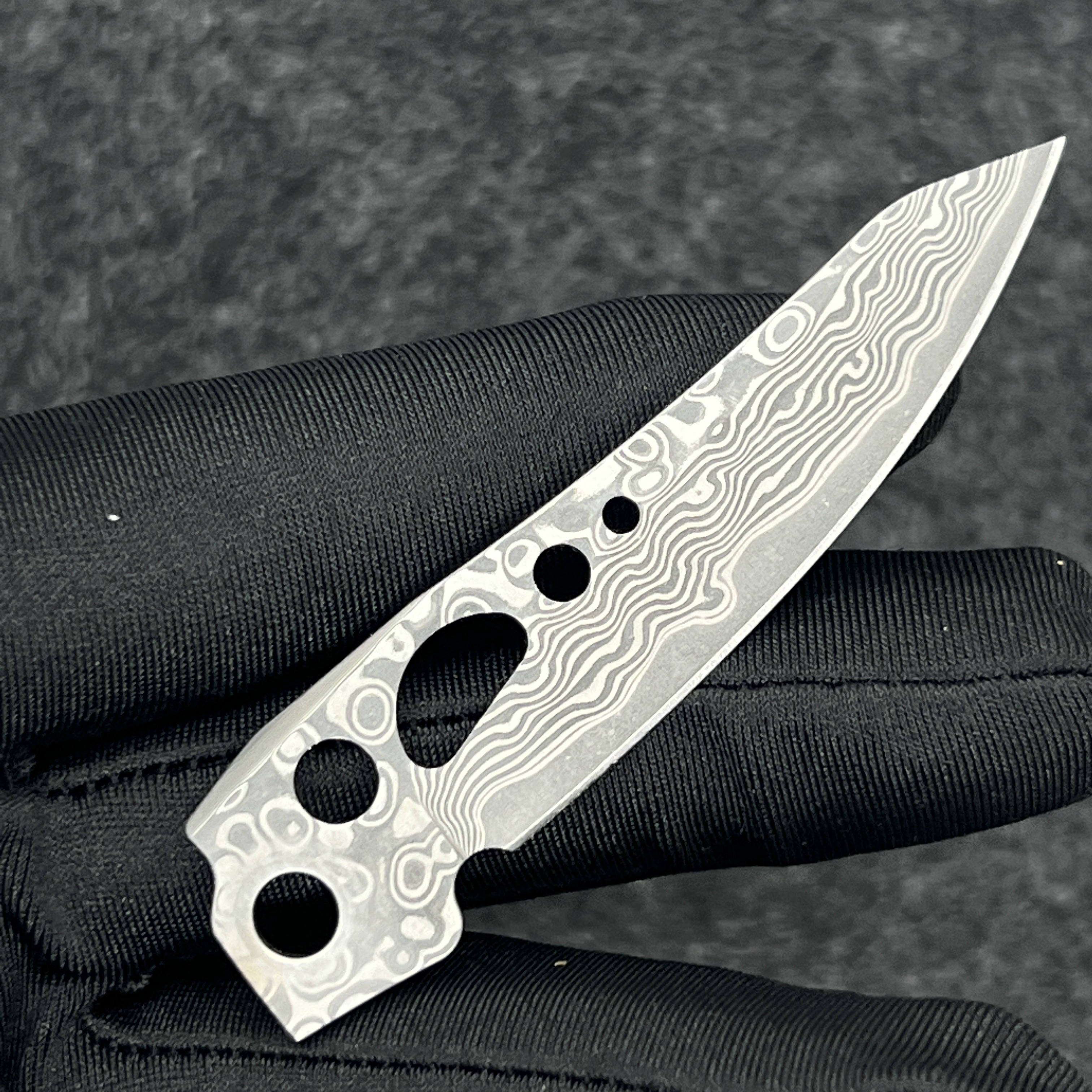 1 Pcs Replaceable VG10 Damascu - Leatherwork Knife recension och pris