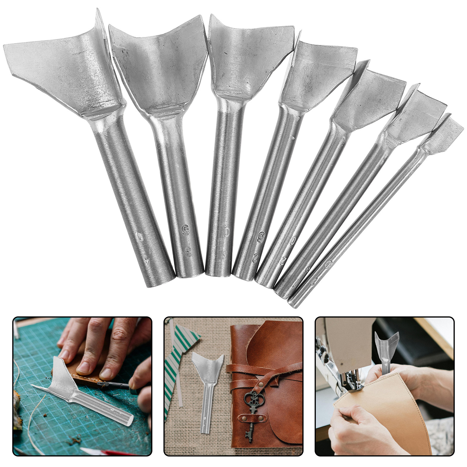 1Set V-Shaped Punch Tool 10-40 - Leatherwork Manual recension och pris