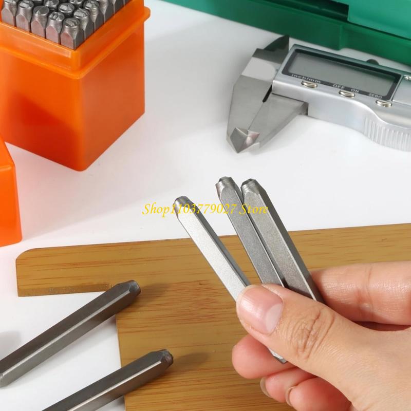 C4DF 37 Pcs Number Stamping Ki - Leatherwork Jewelry recension och pris