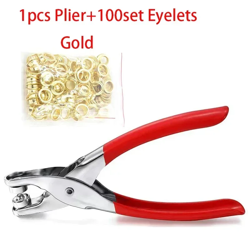 1Set 1/4 Inch Grommet Eyelet P - Leatherwork Eyelets recension och pris