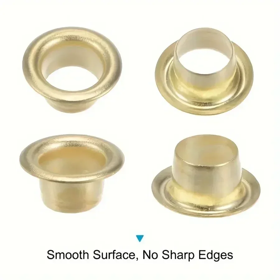 1Set 1/4 Inch Grommet Eyelet P - Leatherwork Eyelets recension och pris