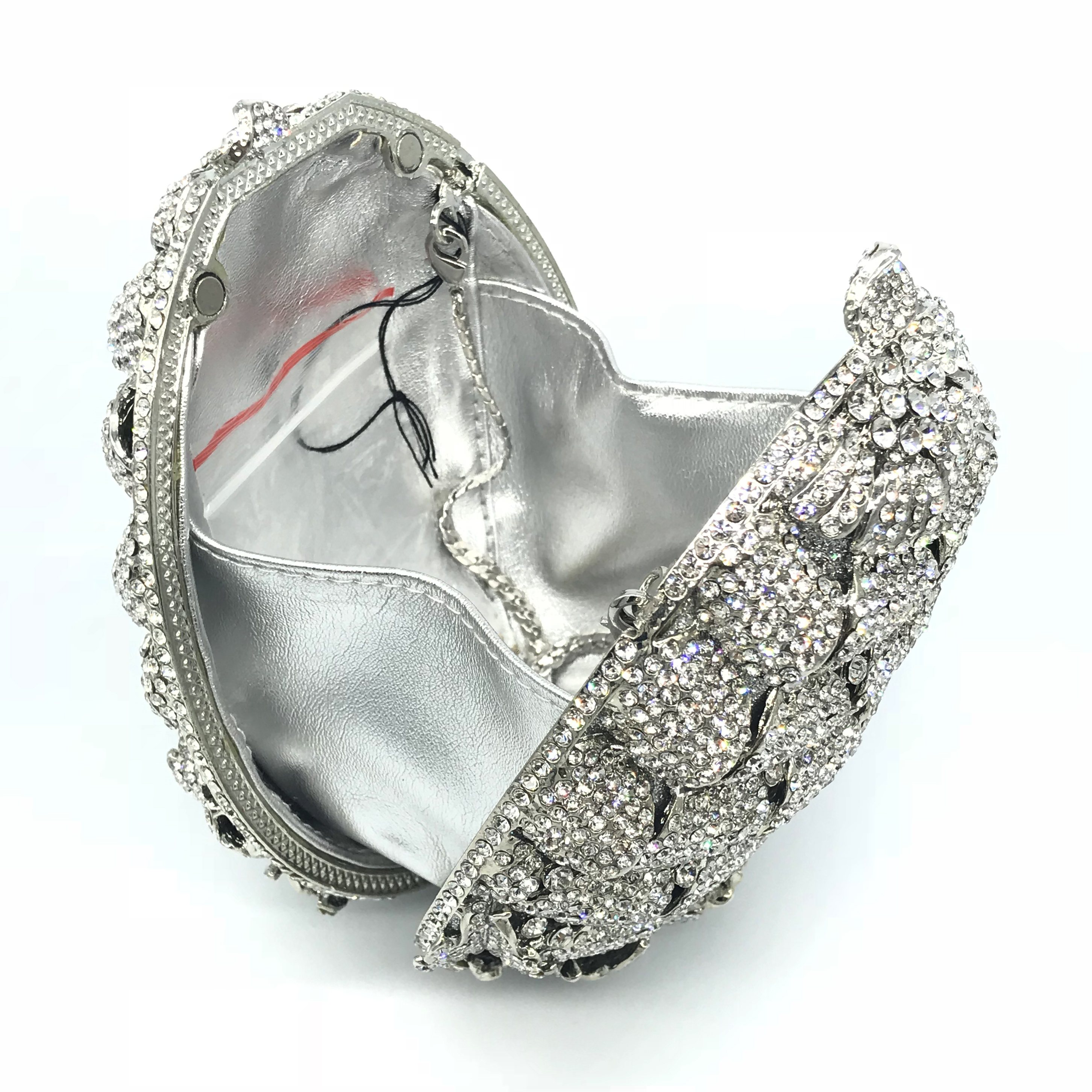 Wholesale Luxury Silver Pineap - Leather Work Handbag recension och pris