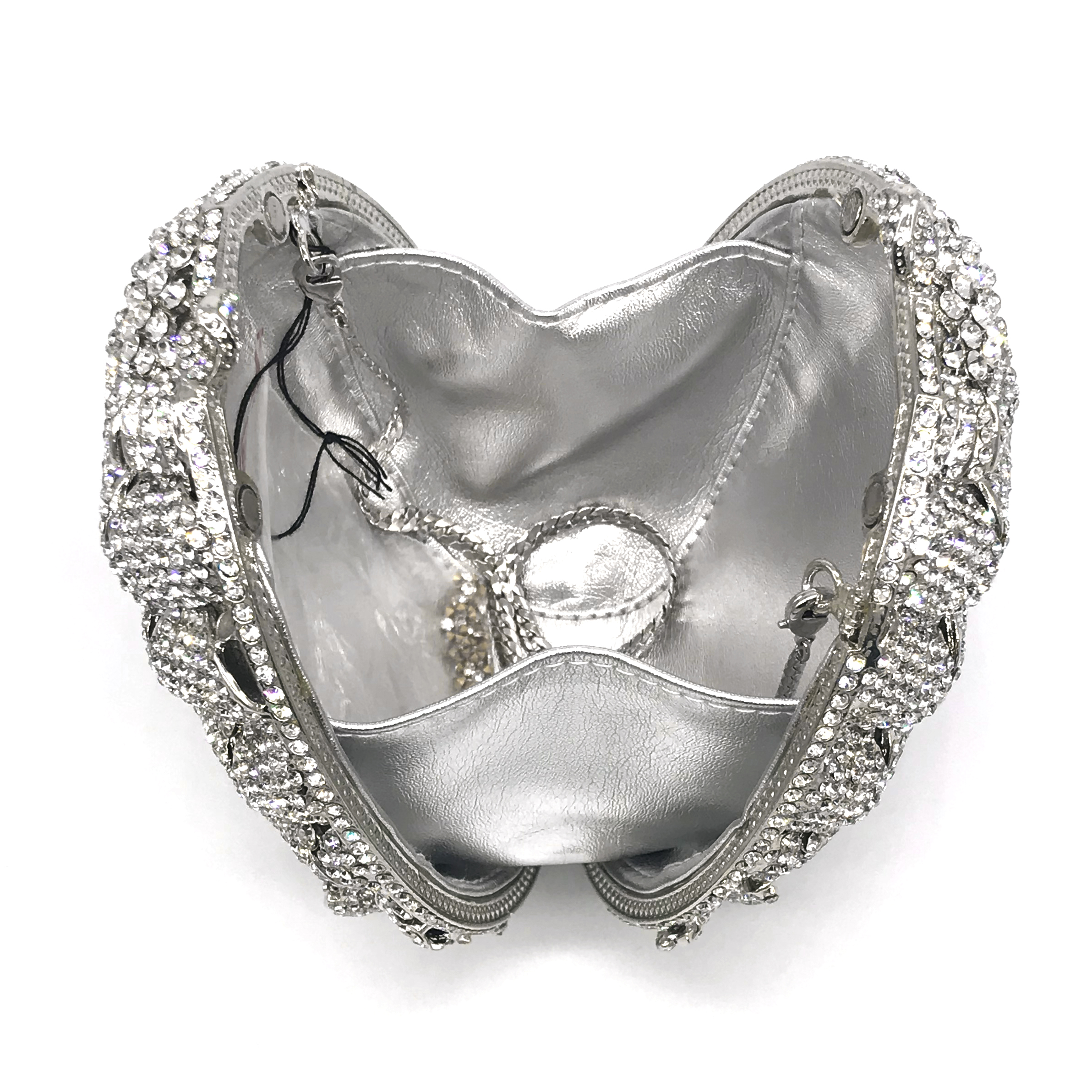 Wholesale Luxury Silver Pineap - Leather Work Handbag recension och pris