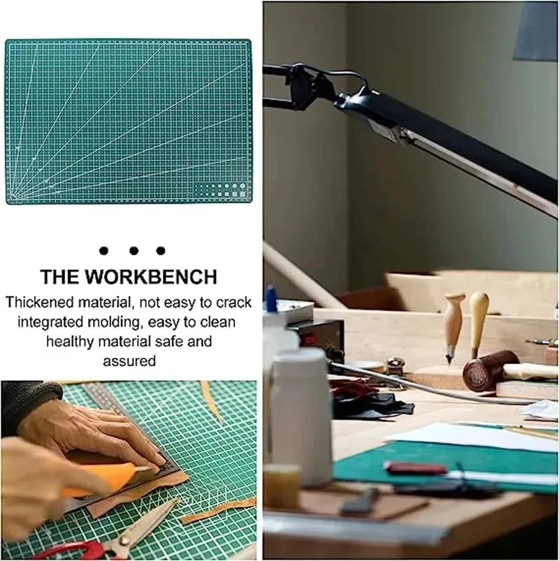 A3 A4 PVC Cutting Mat Cutting  - Leather Workbench recension och pris