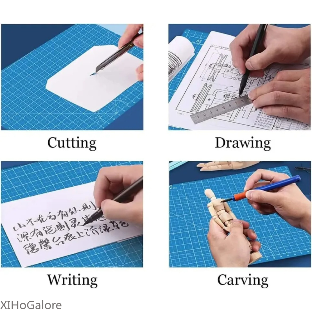 A4 PVC Cutting Mat Multi Funct - Leather Workbench recension och pris