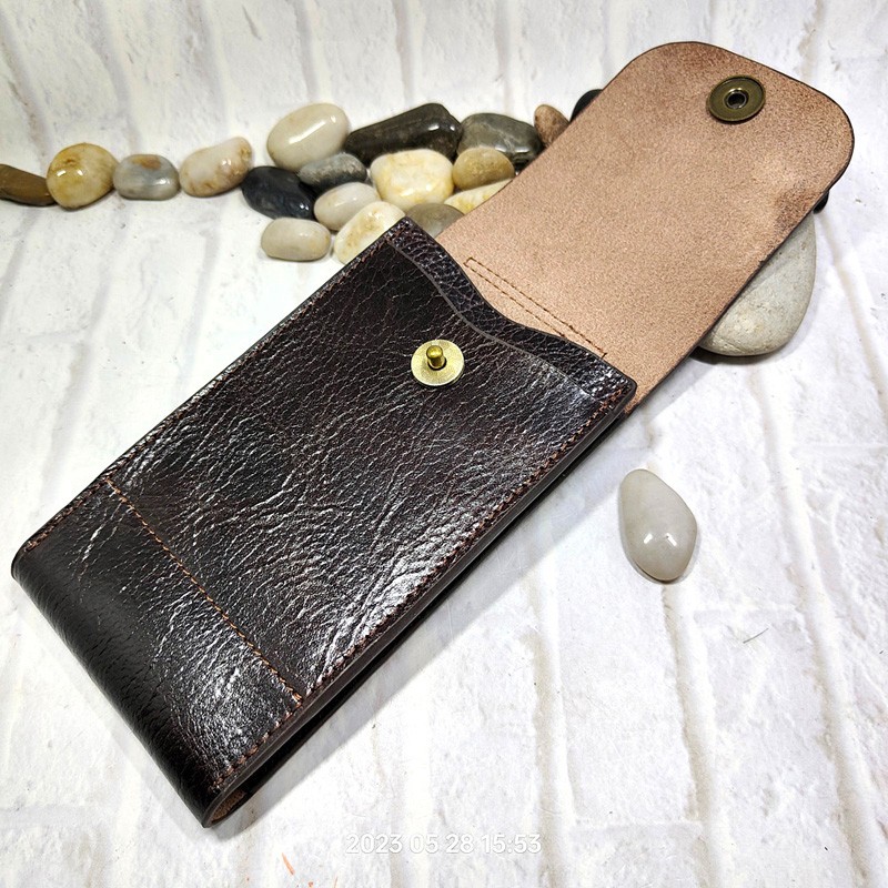 Mobile Phone Waist Bag Holster - Leatherwork Fasteners recension och pris