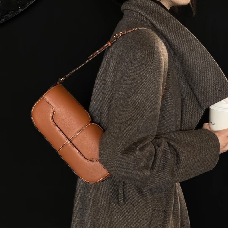 2026 Women Fashion Genuine Lea - Leather Work Handbags For Women recension och pris