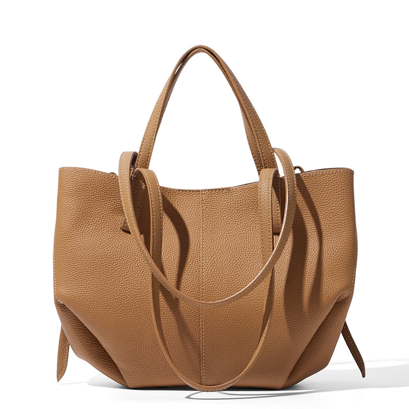 Women Real Leather Soft Tote B - Leather Work Handbags For Women recension och pris