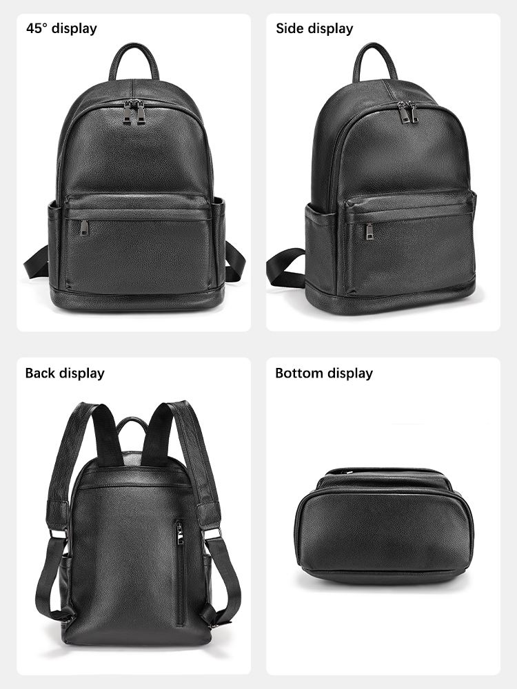 Zency Women's Leather Backpack - Leatherwork Books recension och pris
