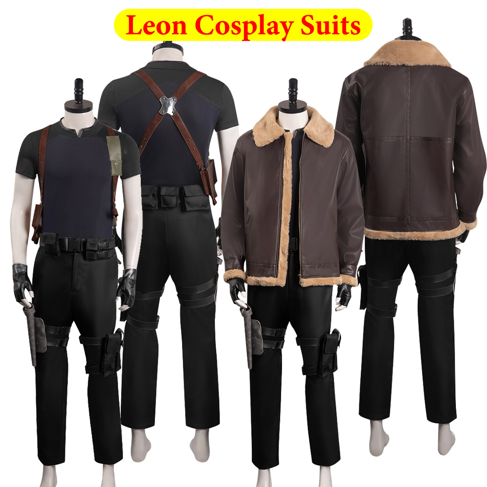 Leon Cosplay Fantasy Costume W - Leatherwork Fasteners recension och pris
